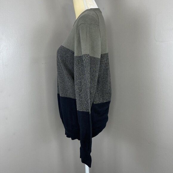 H&M Women Size M Color Block Cotton Pullover Sweater Medium - Picture 4 of 12